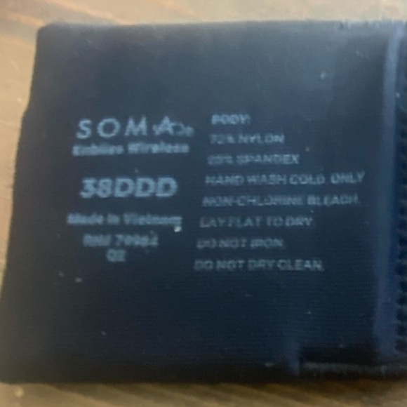 Soma Seamless Bra, Supportive Ultra Comfortable Wireless Push Up Bra - Picture 9 of 12